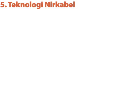 5. Teknologi Nirkabel Tren Teknologi di Tahun 2023 selanjutnya adalah teknologi nir kabel. Tiga tahun terakhir teknol...