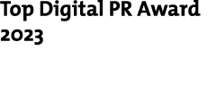 Top Digital PR Award 2023